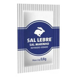 Sal Marinho Refinado Lebre Sachê 0 8g Caixa C 1000 Unidades
