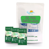 Sal Para Lavagem Nasal Kit Com 60 Sachês Cor Branco