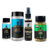 Sal Parrilla Original Flor Sal Lemon E Fumaça Canta Gallo