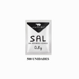 Sal Refinado Sachet Junior 0 8g 500 Unidades Sachês Sal
