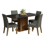 Sala Jantar Estofada Mesa