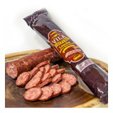 Salame De Lombo Nobre Defumado Petisco Aprox 400g De Minas
