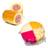 Salame Defumad provolone Napolitano 4 Queijos Canastra 1kg