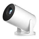 Salange HY300 Mini Projetor Portatil- 5G WiFi 6 Bluetooth 5-0- Smart Projetor Android 11- 8500 Lumens Proyetor LED 4K 1080P Full HD Suporte -EU Plug-