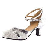 Salão De Baile Feminino Tango Sapatos De Dança Latina 2294