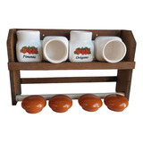 Saleiro De Parede Relevo Tampa Porcelana Cozinha Balcao Mesa