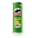 Salgadinho De Batata Sabor Creme E Cebola 109g Pringles