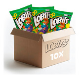 Salgadinho Lobits Sabor Cebola Pacote Com 10 Unidades De 4