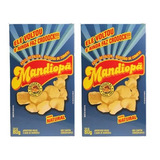 Salgadinho Mandiopã Sabor Natural 2 Caixas C 80gr Mandiopan