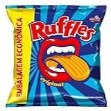 Salgadinhos Mini Ruffles 17g Elma Chips Biscoitos 35un
