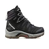 Salomon Bota De Neve Masculina Quest Winter GTX Fantasma Preto Azul Vapor 11 5