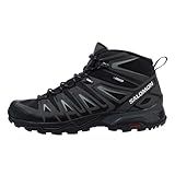 Salomon Botas De Caminhada Masculinas X ULTRA PIONEER MID CLIMASALOMON IMPERMEÁVEL Preto ímã Monumento 42