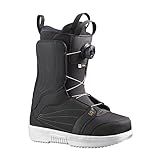 Salomon Botas De Snowboard Pearl BOA 2023 24 Modelo Feminino L41703900 22 5 Cm Preto Branco Dourado