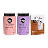 Salon Line Kit Com 2 Máscaras S O S Hidratação Shampoo E Condicionador Hidra Somente A Máscara Bio Reconstrução Fortalecedora Não é Vegana Para Todos Os Tipos De Cabelos 300 Ml E 1 Kg