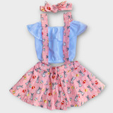 Salopete Infantil Saia Pascoa