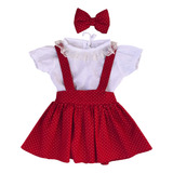 Salopete Xadrez Natal Blogueirinha