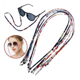 Salva Óculos Cordão Segura Boho Cordinha Praia Kit 5 Unids