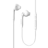 Samsung  2 Pack  OEM Wired 3 5mm White Headset With Microphone  Volume Control  And Call Answer End Button  EO EG920BW  For Samsung Galaxy S6 Edge    S6   S5  Galaxy Note 5 4   Edge  Bulk Packaging 