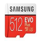 SAMSUNG Adaptador MicroSD EVO Plus 512 GB MB MC512HA EU 