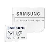 Samsung Cartão De Memória Móvel Evo Plus 64GB MicroSD XC Class 10 UHS 1 Para SAMSUNG Galaxy J3 J1 Nxt Ace A9 A7 A5 A3 Tab A 7 0 E 8 0 View On7 On5 Z3