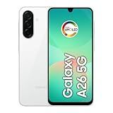 Samsung Celular Galaxy A26 5G 256GB- 8GB RAM- Câmera De 50MP- IP67- Tela Super AMOLED 6-7-- NFC -Branco-