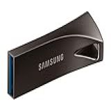 SAMSUNG Flash Drive USB BAR Plus 3-1- 128 GB- 400 MB-s- Invólucro De Metal Resistente- Expansão De Armazenamento Para Fotos- Vídeos- Música- Arquivos- MUF-128BE4-AM- Titan Grey