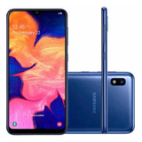 Samsung Galaxy A10 32gb Azul Mais