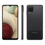 Samsung Galaxy A12 64 Gb Preto 4 Gb Ram Usado Com Garantia