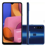 Samsung Galaxy A20 Dual Sim 32 Gb Azul 3 Gb Ram Como Novo 