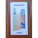 Samsung Galaxy A34 5g 256gb Prata