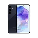 Samsung Galaxy A55 5G- Câmera Tripla Traseira De Até 50MP- Selfie De 32MP- Nightography- Apagador De Objetos- Design Em Metal E Vidro- IP67- Super AMOLED 6-6- 120Hz Vision Booster- 256GB - Azul Escuro