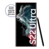 Samsung Galaxy S22 Ultra (snapdragon) 5g Dual Sim 512 Gb Vinho 12 Gb Ram - Excelente (Recondicionado)