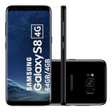 Samsung Galaxy S8 64gb 4gb 5 8 Exynos Preto Excelente