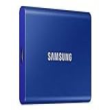 Samsung T7 Ssd Portátil - 1 Tb - Usb 3.2 Gen.2 Externo Ssd Indigo Blue (mu -pc1t0h/ww)