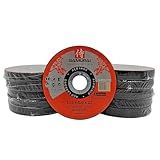 SAMURAI Kit 100 Discos De Corte Inox Fino 1mm Samurai 115x22mm 4 1 2