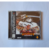 Samurai Shodown 3 Blades Of Blood Original Black Label Ps1
