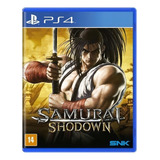 Samurai Shodown Standard Edition Snk Ps4 Físico