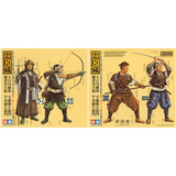 Samurais 4 Figuras 1 35 Tamiya 25410 