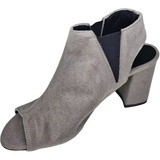 Sandalia Ankle Boot Salto