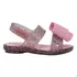 Sandália Barbie Glam Baby Laço  Grendene Kids Rosa Glitter