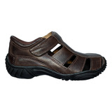 Sandália Chinelo Anti Stress Masculino Couro Legítimo