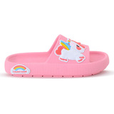 Sandalia Chinelo Infantil Unicornio