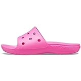 Sandália Classic Crocs Slide K Clog, Crocs, Infantil Unissex, Electric Pink, 29
