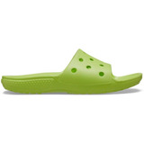 Sandália Crocs Classic Slide Juvenil Limeade