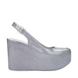 Sandália De Salto Alto Plataform Melissa Groovy Wedge Origin Cor Vidro Tamanho 39 40