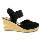 Sandalia Espadrille Feminina Anabela