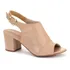 Sandália Feminina Ankle Boot De Salto Bloco Grosso Conforto