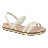 Sandalia Feminina Flat Conforto