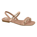 Sandália Feminina Moleca Rasteirinha Amarra Colorida 5462111