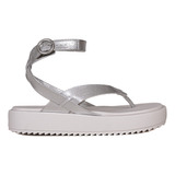 Sandália Feminina Plataforma Conforto Moleca 5489105